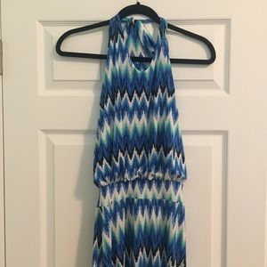 Halter maxi dress